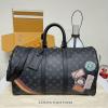 P01949-057　ルイヴィトン LOUISVUITTON 2025年新作 キーポル バンドリエール 45 モン モノグラム トートバッグ ボストンバッグ 旅行かばん モノグラム キャンバス