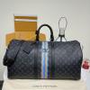 P01951-057　ルイヴィトン LOUISVUITTON 2025年新作 キーポル バンドリエール 55 モン モノグラム トートバッグ ボストンバッグ 旅行かばん モノグラム キャンバス