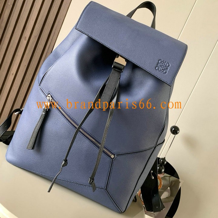 LE9031QLS-99　ロエベ LOEWE 2025年最新入荷 パズル バックパック リュックサック メンズ リュック デイパックバッグ カーフレザー