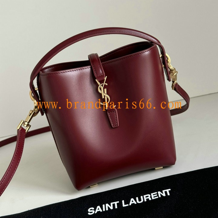 YSL765870JH-99　イヴサンローラン Saint laurent YSL 2025年最新入荷 LE 37 ミニバケットバッグ トートバッグ ショルダーバッグ