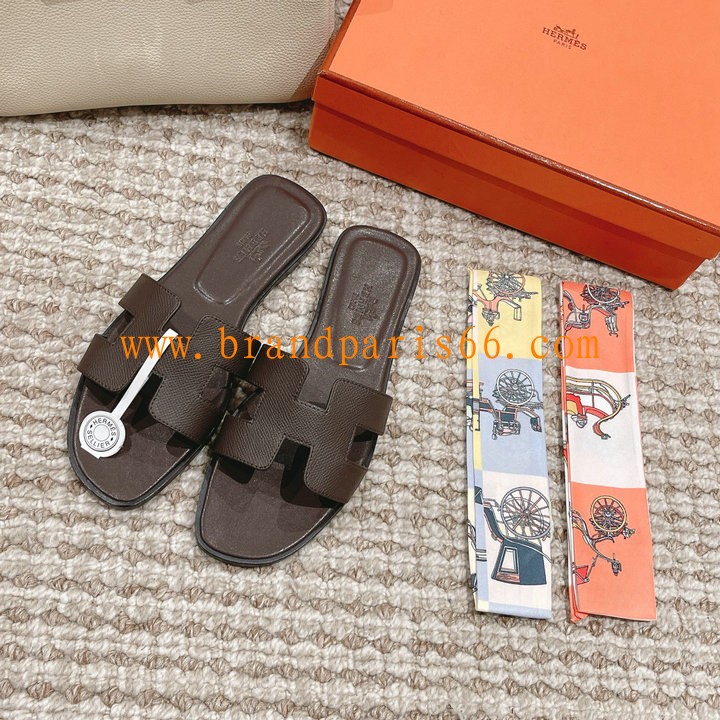 HEJ25005SKQ-26　エルメス HERMES 2025年新作 Oran フラットスライド ビーチスリッパ カジュアル レディース