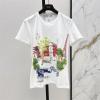 TDCD25025-XG　クリスチャンディオール CHRISTIAN DIOR 2025年新作 コットンジャージー ショートスリーブ Tシャツ 半袖 クルーネック おしゃれ レディース 