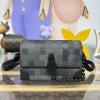 M14923-057　ルイヴィトン LOUISVUITTON 2025年新作 スティーマー ウェアラブル ウォレット ショルダーバッグ ダモフラージュ ブラック キャンバス