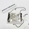 PR3400YS-YES　パコ ラバンヌ Paco Rabanne 2025年新作 1969 ミニバッグ チェーンポーチ ショルダーバッグ クロスボディ レディース