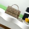 CH3238QKQ-CC　シャネル CHANEL 2025年新作 ココマーク トップハンドルバッグ 2way ショルダーバッグ レディース