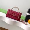 CH3238QZH-CC　シャネル CHANEL 2025年新作 ココマーク トップハンドルバッグ 2way ショルダーバッグ レディース