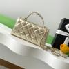 CH3238YQJ-CC　シャネル CHANEL 2025年新作 ココマーク トップハンドルバッグ 2way ショルダーバッグ レディース