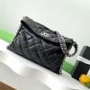 CH3566BK-CC　シャネル CHANEL 2025年新作 ラージ ショルダーバッグ レディース