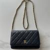 CH4241QJBK-CC　シャネル CHANEL 2025年新作 チェーンウォレット ミニ フラップバッグ ショルダーバッグ レディース