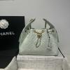 CH5293QJQG-CC　シャネル CHANEL 2025年新作 スモールバッグ チェーンポーチ ショルダーバッグ ドローストリング レディース