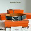 HEP25012PK-99　エルメス HERMES 2025年新作 GOOD NIGHT ベルト 35MM レザー メンズ