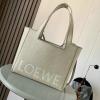 LE9089HB-99　ロエベ LOEWE 2025年新作 フォント トートバッグ ハンドバッグ キャンパス