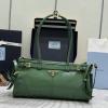 PD1BA426QGL-99　プラダ PRADA 2025年新作 ミディアム トートバッグ ハンドバッグ 2way ショルダーバッグ レザー レディース
