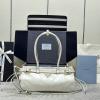 PD1BA426QBS-99　プラダ PRADA 2025年新作 ミディアム トートバッグ ハンドバッグ 2way ショルダーバッグ レザー レディース