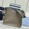 PD1BC073HS-99　プラダ PRADA 2025年新作 ミディアム ショルダーバッグ レザー レディース トライアングルロゴ付