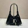 PD1BG580BK-99　プラダ PRADA 2025年新作 スモール ホーボーバッグ トートバッグ ハンドバッグ レディース 