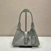 PD1BG580HS-99　プラダ PRADA 2025年新作 スモール ホーボーバッグ トートバッグ ハンドバッグ レディース 