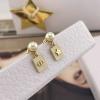 EHCD25020-99　クリスチャンディオール CHRISTIAN DIOR 2025年新作 ラッキーカード ピアス イヤリング ジュエリー ホワイト レジンパール