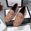 GGJ25008B-26　グッチ GUCCI 2025年新作 ホースビット ローファー レディース パンプス フラットシューズ 靴 レザー
