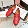 GGJ25008P-26　グッチ GUCCI 2025年新作 ホースビット ローファー レディース パンプス フラットシューズ 靴 レザー