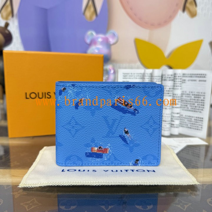 M14878L-057　ルイヴィトン LOUISVUITTON 2025年新作 ポルトフォイユ スレンダー 二つ折り短財布 ショートウォレット 札入れ モノグラム キャンバス