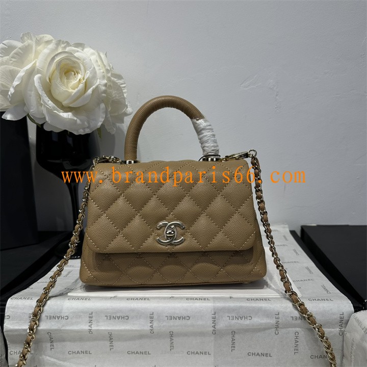 CH2215GQJXS-CC　シャネル CHANEL 2025年新作 トップハンドルバッグ ミニ トートバッグ ショルダーバッグ レディース