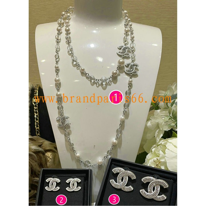 XLCH25039-99　シャネル CHANEL 2025年新作 ロングチェーン ネックレス ピアス レディース ジェリー アクセサリー