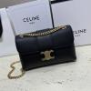 CE116593PJK-99　セリーヌ CELINE 2025年新作 ティーン ヴィクトワール バッグ チェーンポーチ ショルダーバッグ カーフスキン