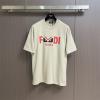 TDFD25001-JS　フェンディ FENDI 2025年新作 コットンジャージー Tシャツ 半袖 ユニセックス