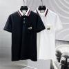 TDGG25026-JS　グッチ GUCCI 2025年新作 コットンジャージー ポロシャツ フリップカラー 半袖 メンズ