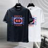 TDGG25028-JS　グッチ GUCCI 2025年新作 インターロッキングG コットンジャージー Tシャツ クルーネック 半袖 メンズ