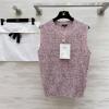 MWCH25009-XG　シャネル CHANEL 2025年新作 ノースリーブ ニットベスト カシミヤ タンクトップ セーター クルーネック レディース 