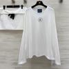 TCCH25004-XG　シャネル CHANEL 2025年新作 フリルスリーブ Tシャツ ロングスリーブ スウェットシャツ おしゃれ シンプル レディース