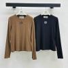 TCLE25001-XG　ロエベ LOEWE 2025年新作 ロングスリーブ Tシャツ インナー クルーネック 長袖 コットン