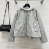 WTLE25003-XG　ロエベ LOEWE 2025年新作 ロングスリーブ フーディージャケット ジップコート アウターコート
