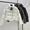 WTPD25004-XG　プラダ PRADA 2025年新作 クロップド ブルゾンダウン パファー ジップジャケット アウターコート レディース