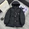 WTPD25012-XG　プラダ PRADA 2025年新作 ロングスリーブ ミディダウン フード付き パファージャケット アウターコート レディース