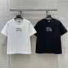 TDBR25013-JS　バーバリー BURBERRY 2025年新作 コットンジャージー ショートスリーブ ポロシャツ 半袖 カジュアル おしゃれ レディース