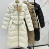 WTBR25004-XG　バーバリー BURBERRY 2025年新作 フーディー ロングダウン ジップジャケット パファージャケット ロングスリーブ レディース