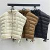 WTMAX25008-XG　マックスマーラ MaxMara 2025年新作 マント ダウンベスト フード付き ジップジャケット ノースリーブ レディース