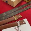 M4199V-057　ルイヴィトン LOUISVUITTON 2025年新作 ベルト プリティー LV 30MM リバーシブル レディース レザー