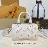 M25591-057　ルイヴィトン LOUISVUITTON 2025年新作 ナノ スピーディ ボストンバッグ トートバッグ ショルダーバッグ レディース カウハイドレザー