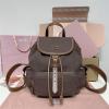 MM5BZ042BKF-057　ミュウミュウ MIUMIU 2025年新作 バックパック レディース リュックサック キャンパス レザー