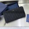 CD2252BQK-99　クリスチャンディオール CHRISTIAN DIOR 2025年新作 ロングウォレット ジップウォレット ファスナー長財布 オブリーク ジャカード