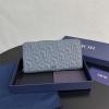 CD2252PHL-99　クリスチャンディオール CHRISTIAN DIOR 2025年新作 ロングウォレット ジップウォレット ファスナー長財布 レザー