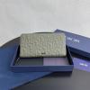 CD2252PNG-99　クリスチャンディオール CHRISTIAN DIOR 2025年新作 ロングウォレット ジップウォレット ファスナー長財布 レザー