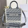CD1265PZLB-GH　クリスチャンディオール CHRISTIAN DIOR 2025年新作 Book Tote ブック トートバッグ ハンドバッグ レディース