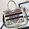 CD1265PHAX-JS　クリスチャンディオール CHRISTIAN DIOR 2025年新作 Book Tote ブック スモール トートバッグ ハンドバッグ レディース