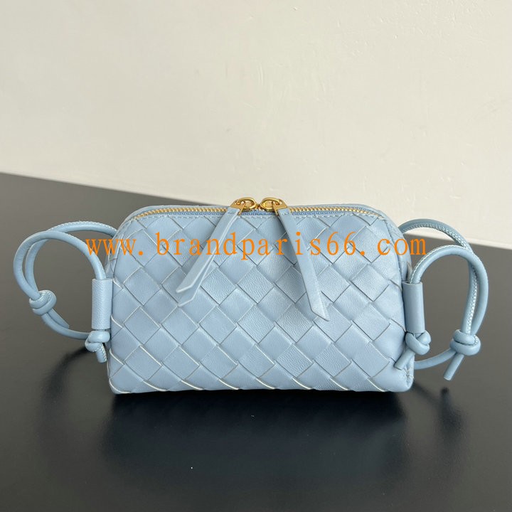 BOV794258QTL-aj　ボッテガヴェネタ BOTTEGAVENETA 2025年新作 コンサートポーチ ショルダーバッグ レディースイントレチャート