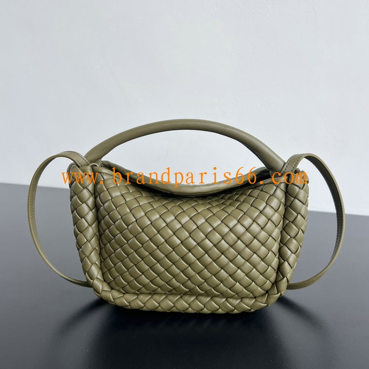 BOV805739NG-aj　ボッテガヴェネタ BOTTEGAVENETA 2025年新作 スモール コブル トップハンドルバッグ トートバッグ 2way ショルダーバッグ